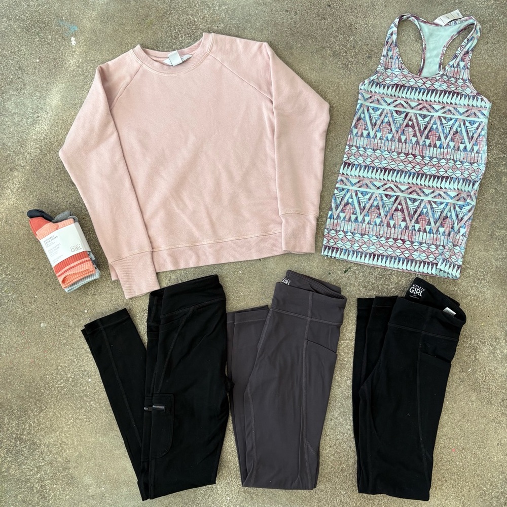 Athleta Girl + Ivivva Athletic Set